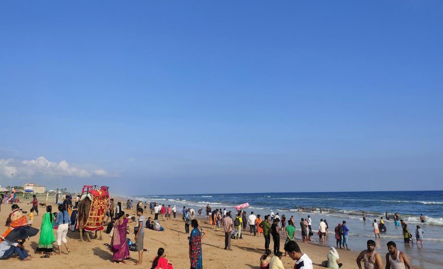 BABA BELESWARA TEMPLE BEACH , , India